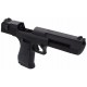 Страйкбольный пистолет WE DESERT EAGLE, металл, черный, GAS, GBB WE-090509